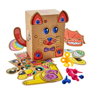 Boxineers™ Cardboard Vehicles and Animals (Learning Resources)