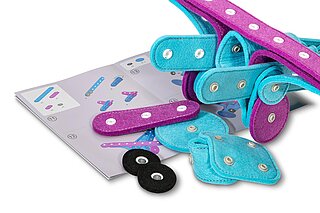 KNOP KNOP – soft felt building kit