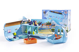 Bluey 3-in-1-Transforming Airplane Playset (Moosetoys Ltd.)